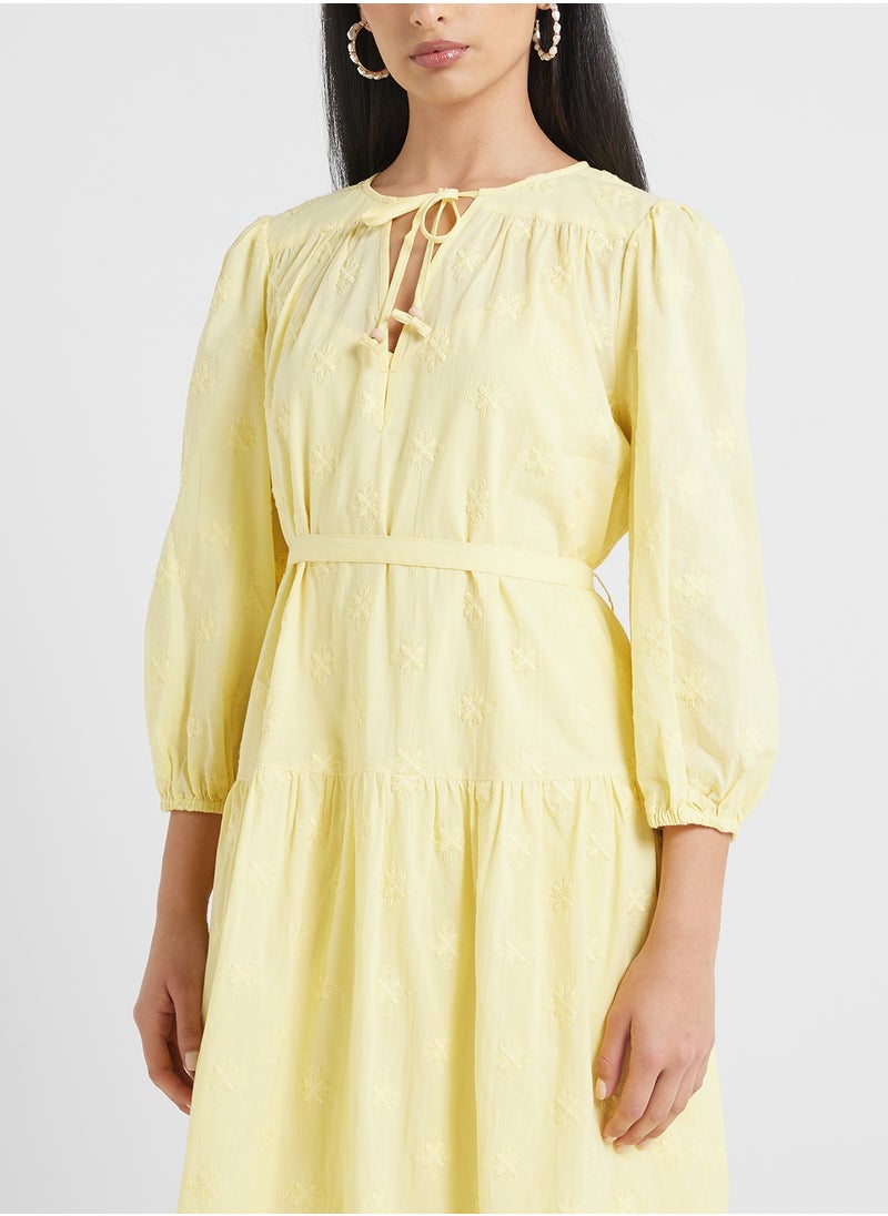 Jovonna London - Colombe Dress-Yellow - Image 1