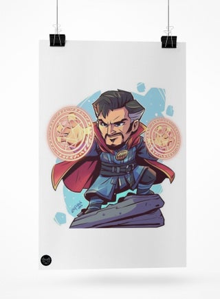 Poster printed with Doctor Strange caricature design - pzsku/ZB053C9C09168A3596612Z/45/_/1702374038/04bfa058-4614-4754-bf98-620bd63bced5