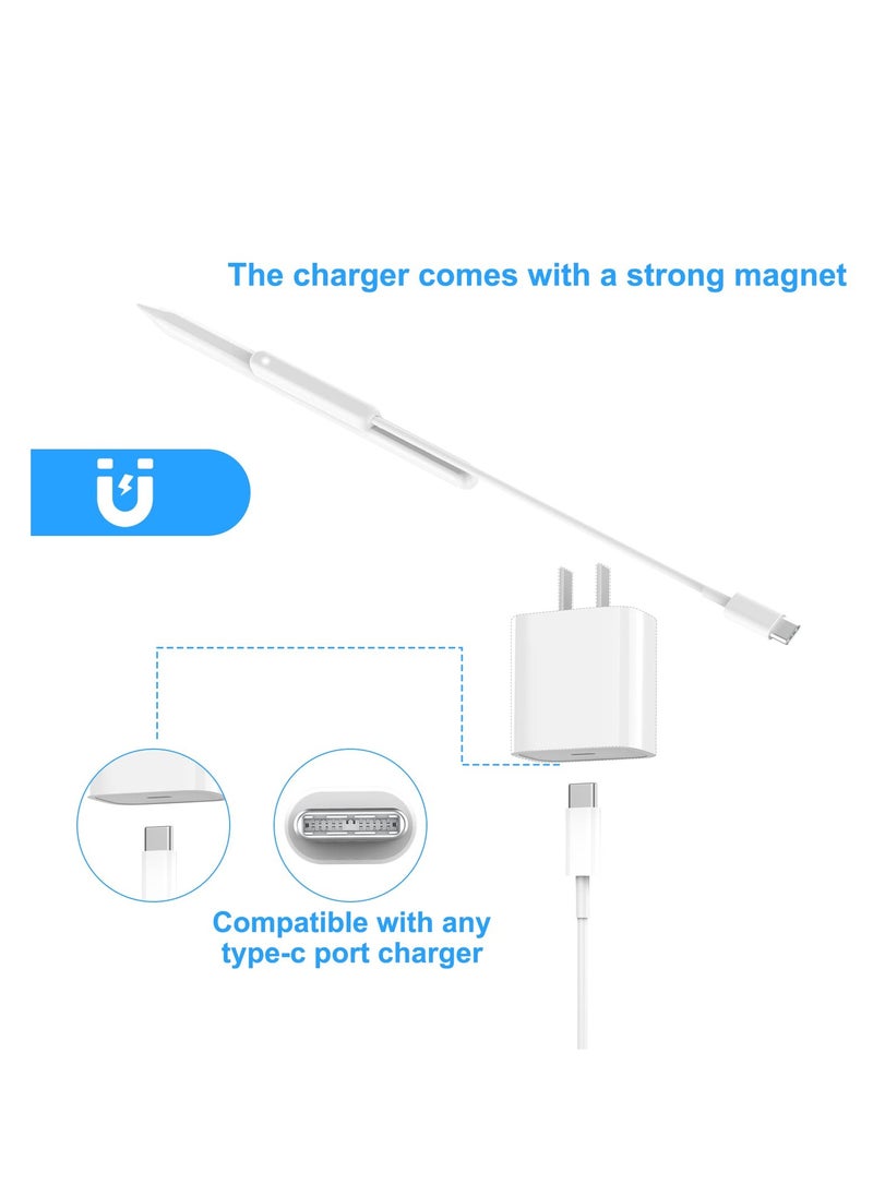 Generic - Lightweight Magnetic Charger for Apple Pencil 2nd Gen - Convenient & Fast Charging Adapter for iPencil 2nd Generation - Image 1