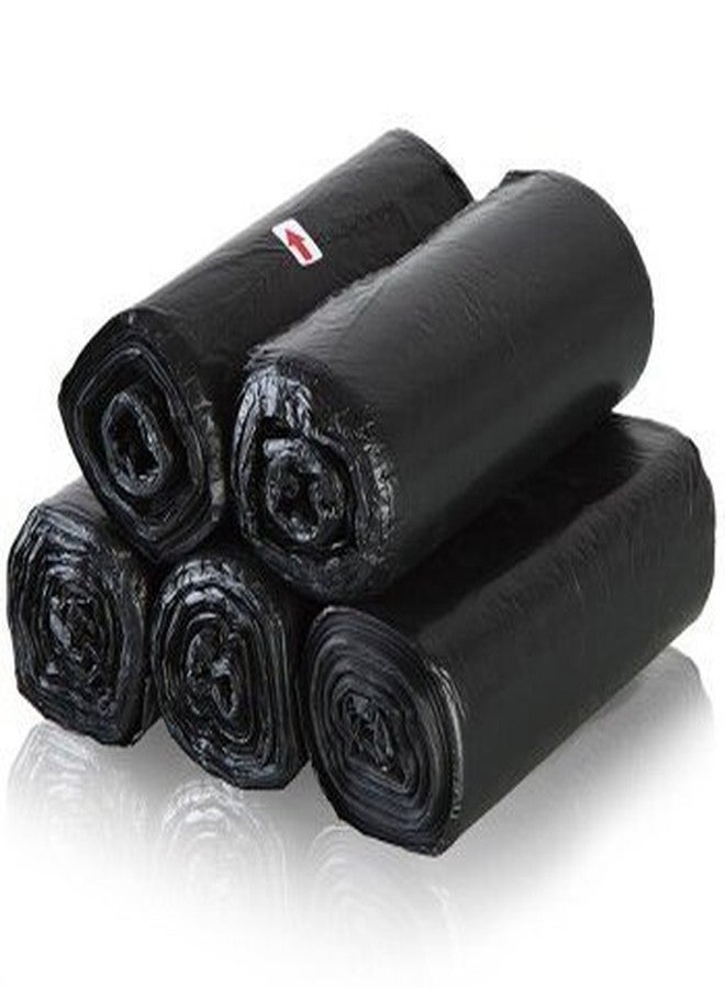 KR STORE™ Large Garbage Bags – Heavy-Duty Black Trash Covers for Home, Office & Kitchen – 24 x 32 Inches | 90 Bags | 6 Rolls - Image 1