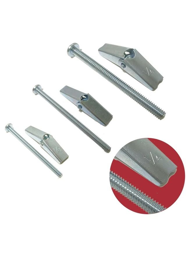 5pcs Toggle Bolt and Wing Nut Set 3 16 Inch for Securely Hanging Heavy Items On Drywall - Image 5