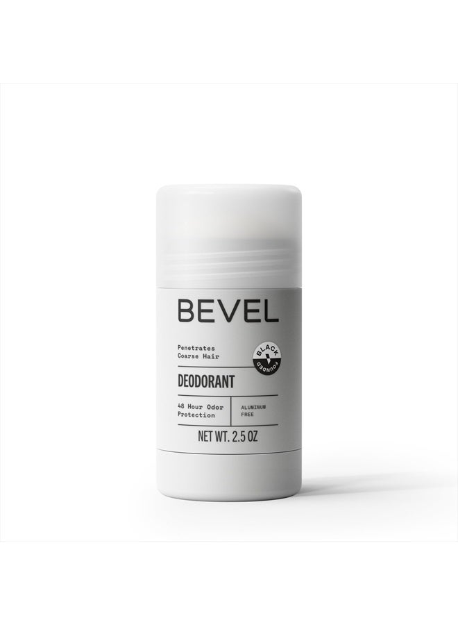 Bevel Deodorant for Men with Coconut Oil and Shea Butter, Aluminum Free, No Streaks, 48 Hour Protection, 2.5 Oz (Packaging May Vary) - Image 1