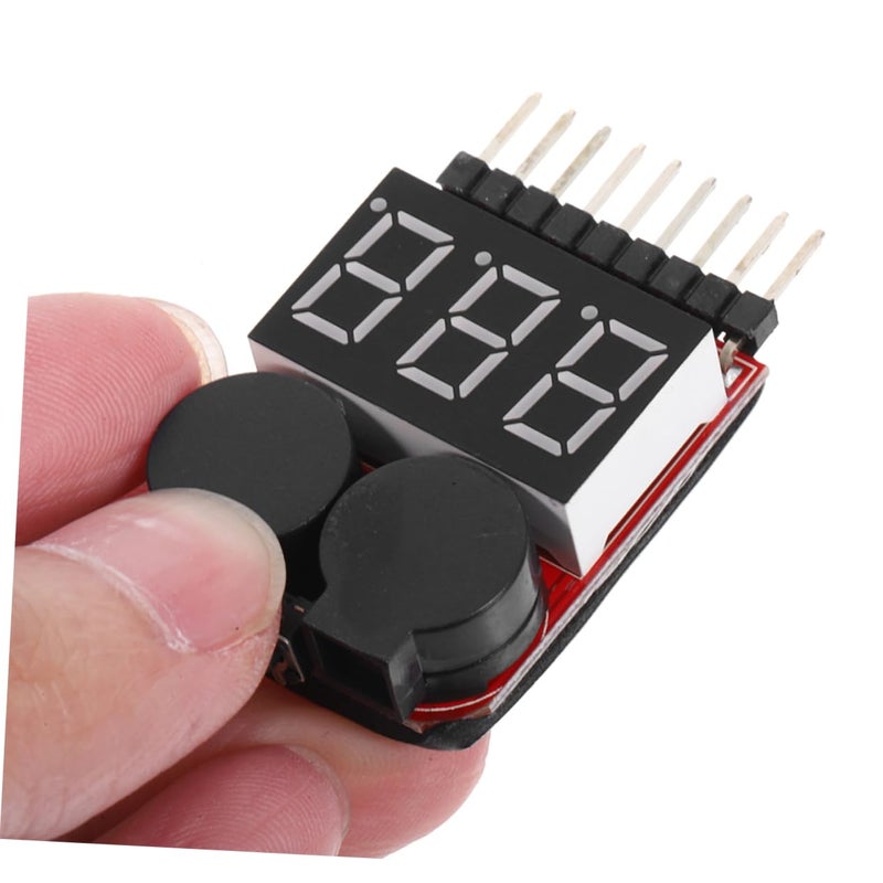 2Pcs Lithium Battery Tester with Low Voltage Alarm and User Friendly Interface - Image 5