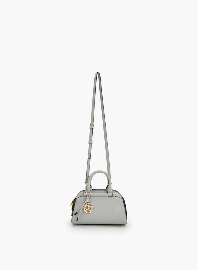 Celeste BLUE Solid Tote Bag With Detachable Strap for Women | Best Price UAE