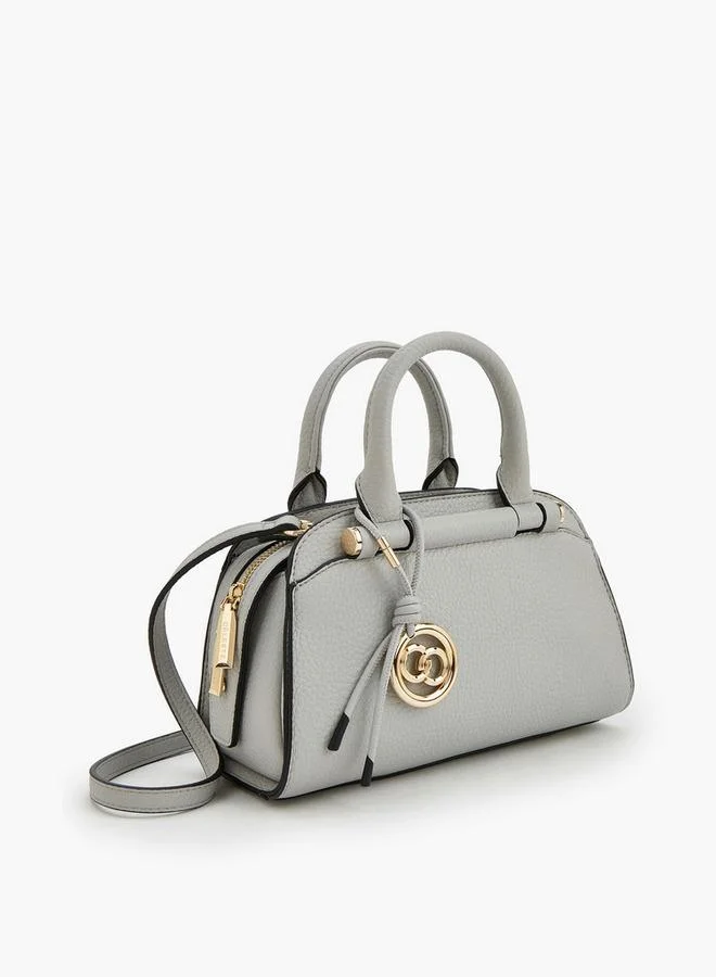 Celeste BLUE Solid Tote Bag With Detachable Strap for Women | Best Price UAE