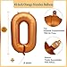 Yeodong 40 inch Orange Number Balloon Giant Foil Helium Balloons for Birthday Party Decorations - Image 4