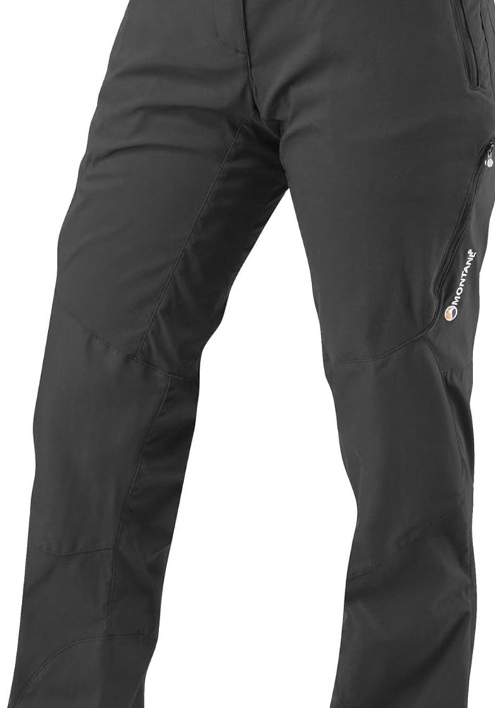 Montane Women's Terra Ridge Pants - Black, Size 14