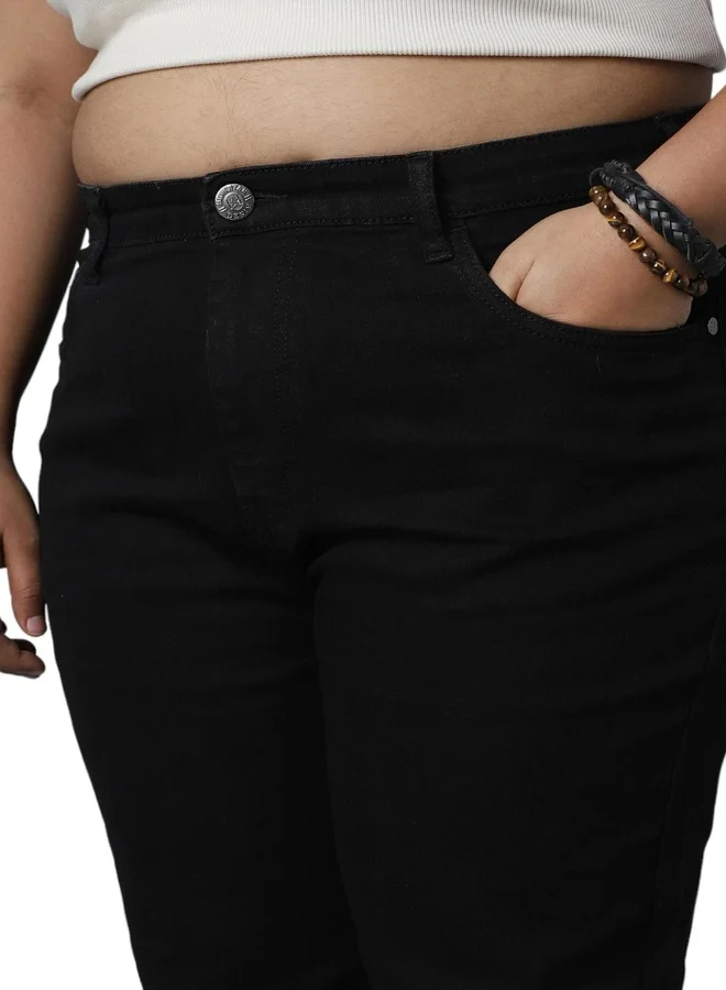 HIGH STAR Women Black Jeans