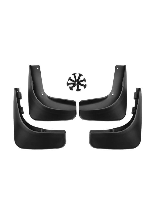 NIBEMINENT 4-Piece Car Mudguards For Volkswagen Golf 2009/2010/2011/2012 - Image 1