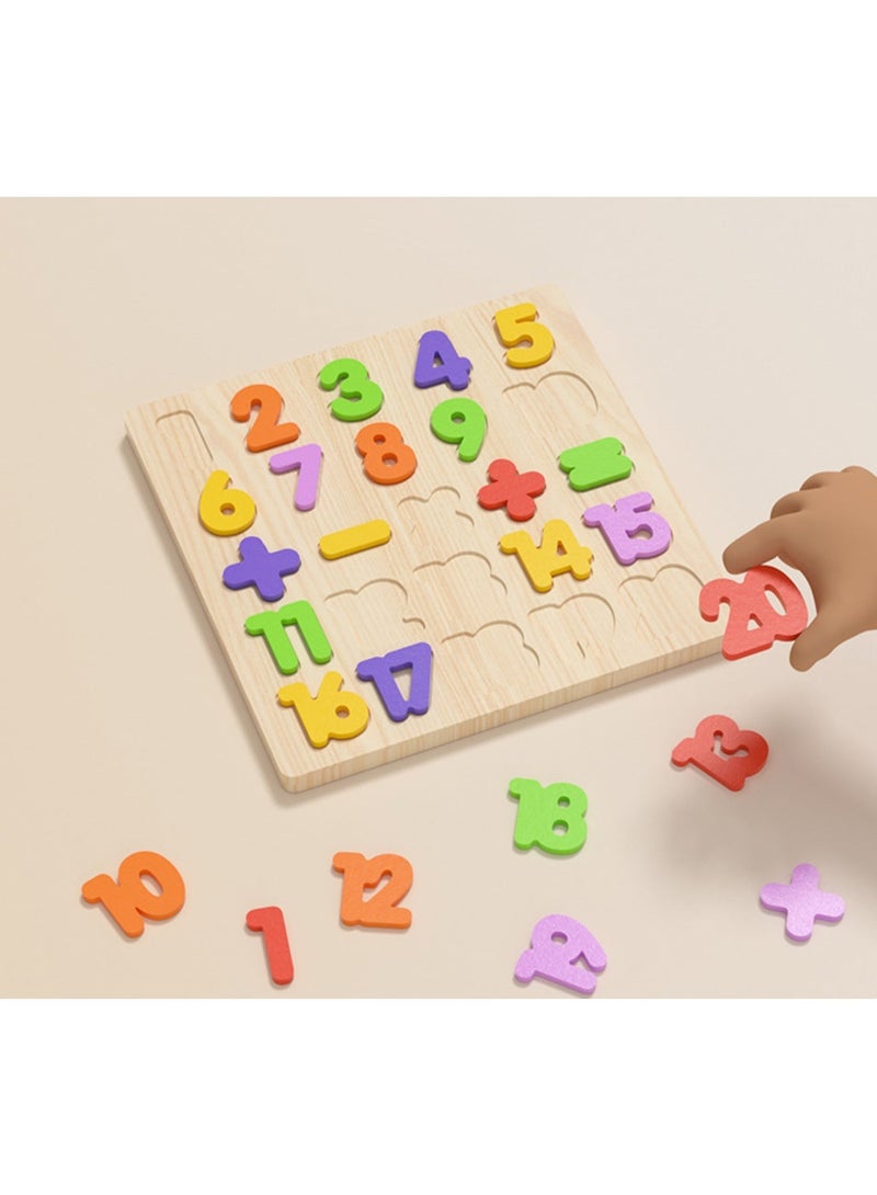 Number Shape Puzzle Board - Image 2