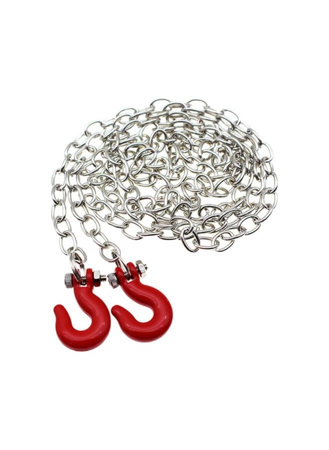 null - 1/10 Simulation Climber TRX-4 Axial SCX10 90046 D90 Trailer Chain Wire Hook-Color:yellow Wire Hook - Image 1