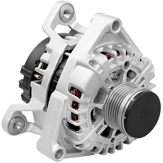 Misakomo 13597227 Alternator - 12V Alternator Compatible with Chevrolet Cruze 2012-2015 L4 1.4L Cruze Limited 2016 L4 1.4L - Cruze Alternator Replaces for 13573791 13577411 13588298 23247389 95520019 - Image 1