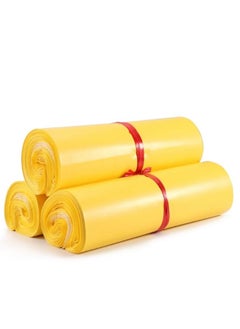 Generic A set of shipping bags consisting of 50 bags, size 25*35, yellow color 