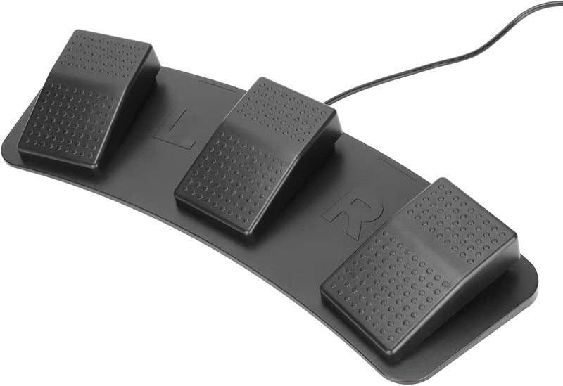 Bewinner Triple USB Foot Pedal, Mechanical Triple Key Controller Switch, USB Foot Control Keyboard Action Switch Pedal for Game Media Instrument - Image 1