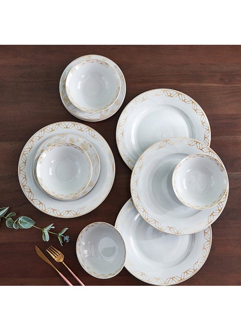 طقم عشاء بريما 12 قطعة 25.5 × 2 × 25.5 سم