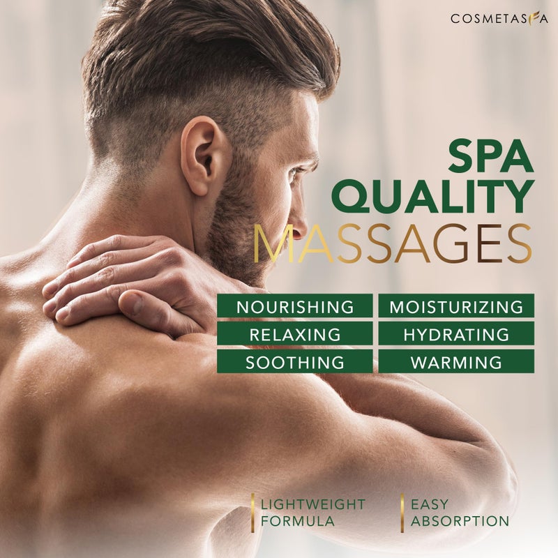 Cosmetasa Sore Muscle Massage Oil for Massage Therapy â€“ All Natural, Cruelty-Free Full Body Massage Oils for Muscle Relaxing & Joint Comfort â€“ Arnica Extract with Chamomile & Lavender Oil (16.9 oz) - Image 4