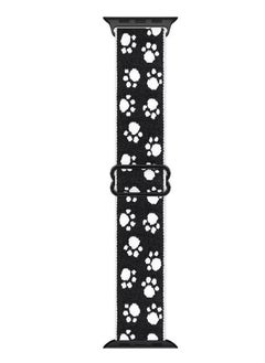 Generic Nylon Solo Loop Stretchy Straps For Apple Watch Band 41mm 40mm 38mm, Elastic Wristbands Strap for iwatch Ultra/Ultra 2 Series 9 8 7 6 5 4 3 2 1 SE 2 SE  - Image 3