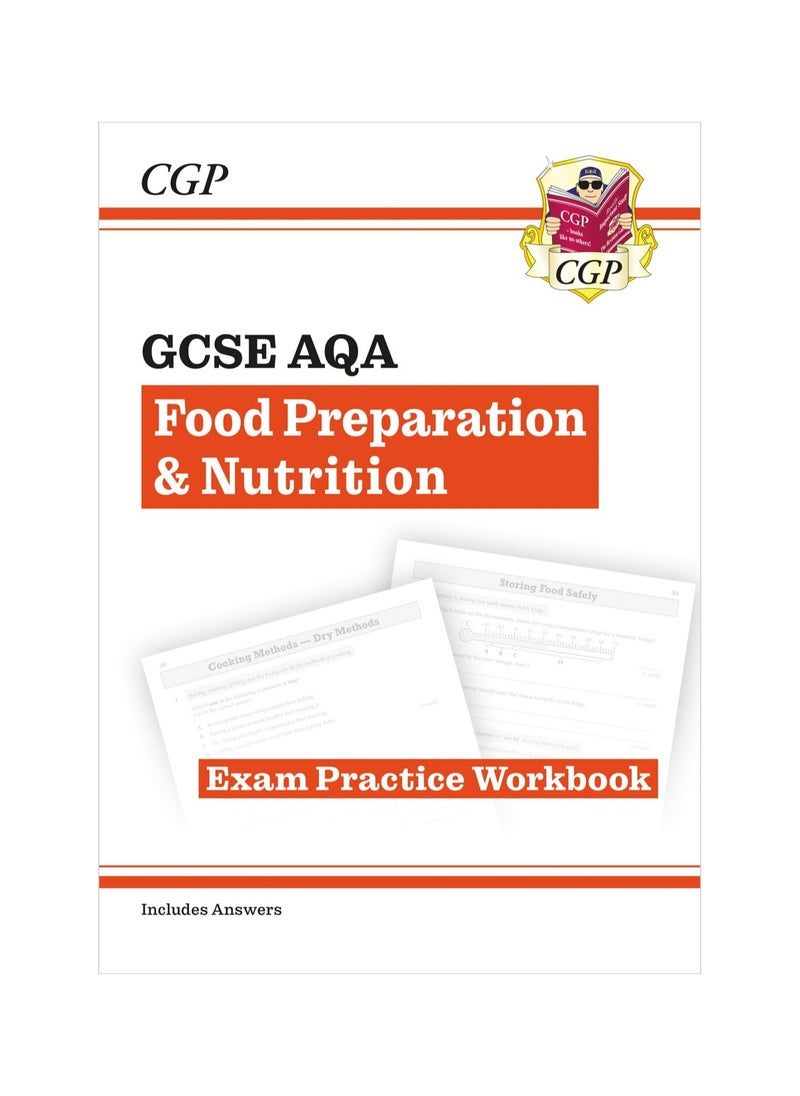 null - New GCSE Food Preparation & Nutrition AQA Exam Practice Workbook Paperback - Image 1