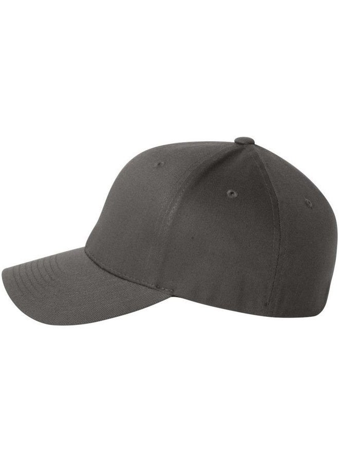 FLEXFIT Men's Athletic Baseball Fitted Cap, Gray, S-M - Image 3