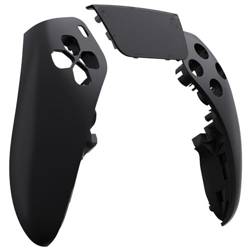 eXtremeRate Left Right Front Top Shell with Touchpad Compatible with ps5 Edge Controller Black DIY Replacement Faceplate Shell Custom Touch Pad Cover Compatible with ps5 Edge Controller - Image 1