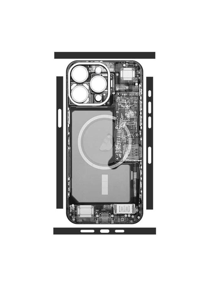 اس-توب جراب لهاتف iPhone 15 Plus، ملصق لاصق PET شامل للهاتف - Image 2