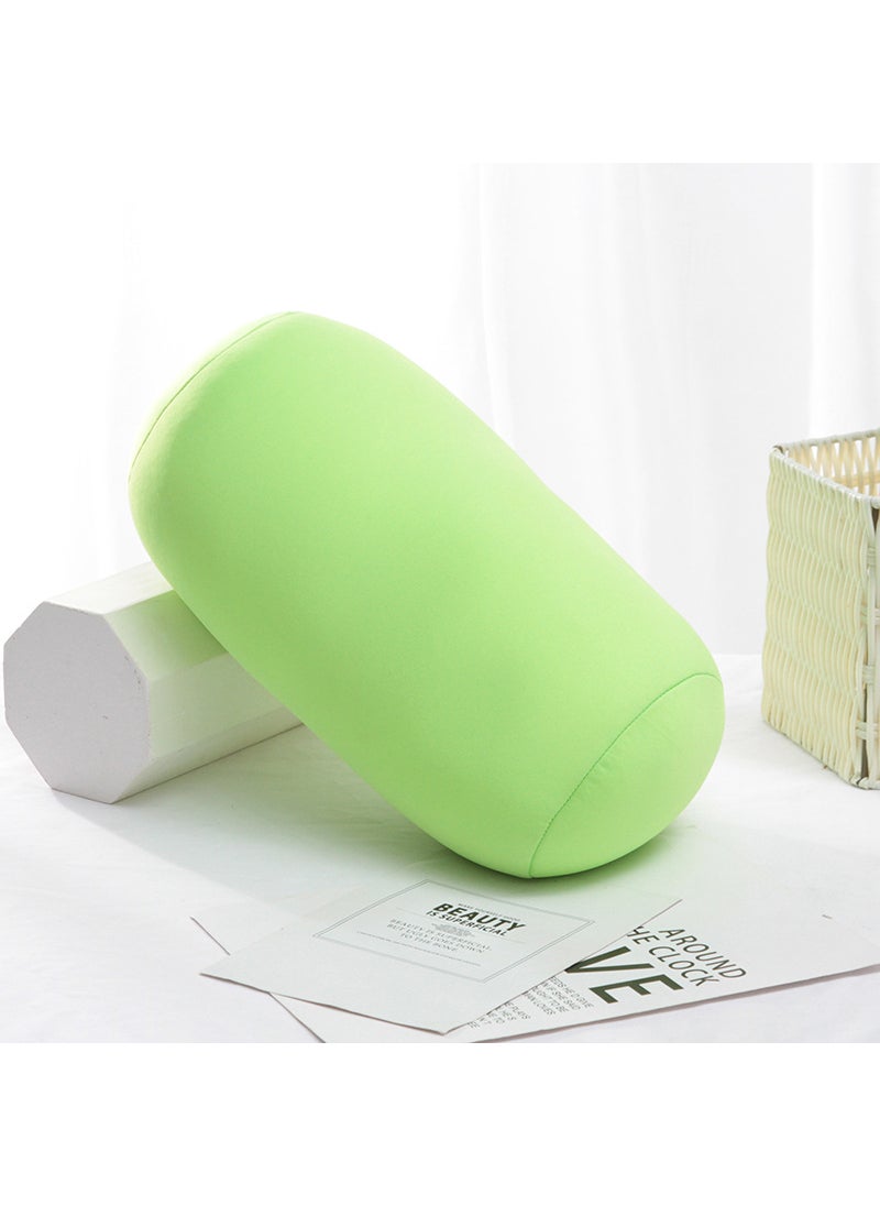 Generic - Cylindrical Bolster Pillow Multifunction Support Cushion Grey - Image 1