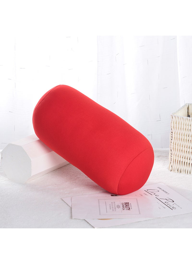 Generic - Cylindrical Bolster Pillow Multifunction Support Cushion Grey - Image 1