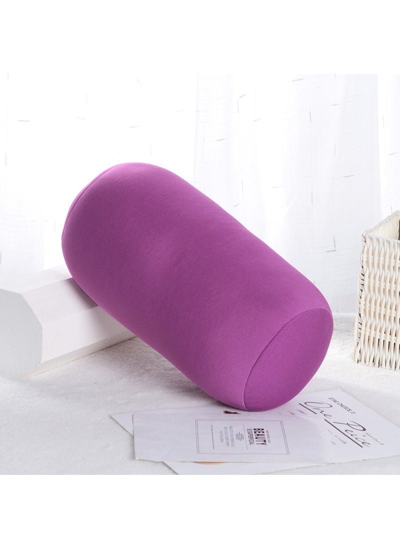 Generic - Cylindrical Bolster Pillow Multifunction Support Cushion Grey - Image 1