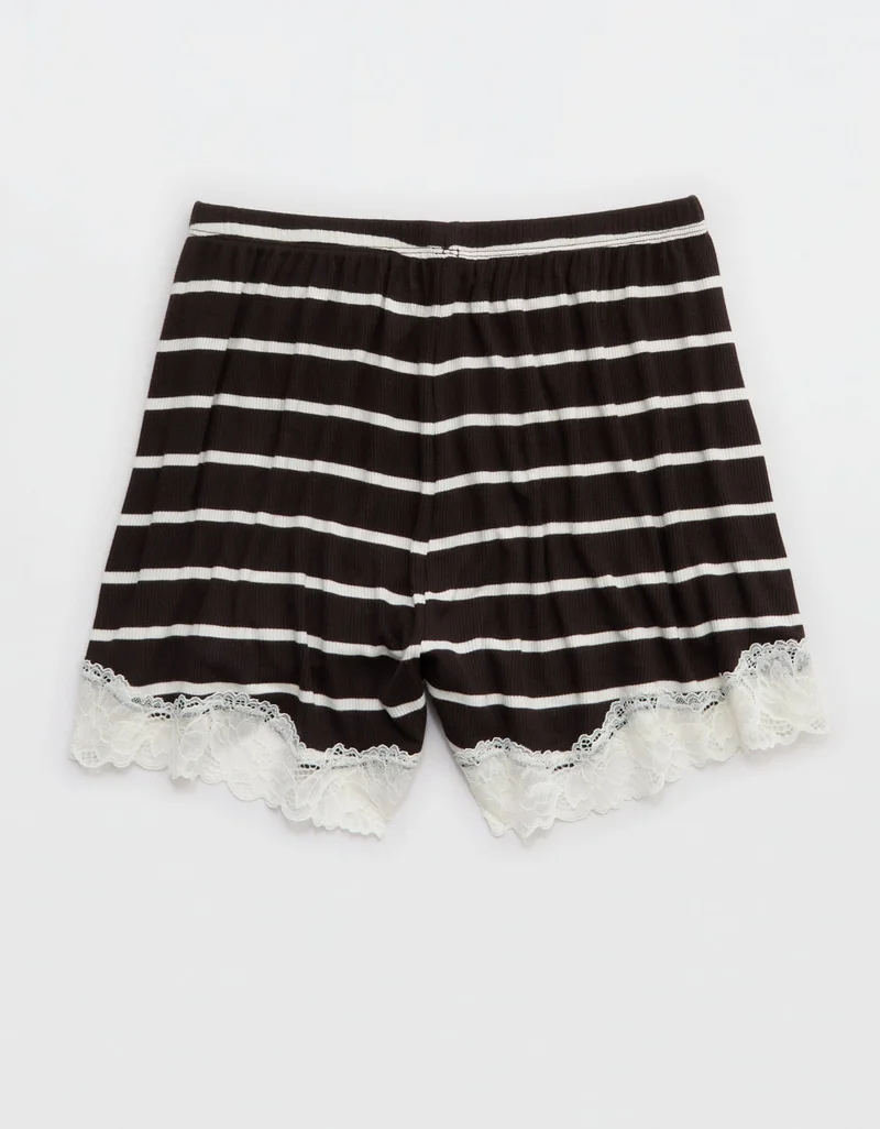 Aerie  OVERSLEPT by Aerie Real Soft Ribbed Pajama Short for Women | Best Price UAE