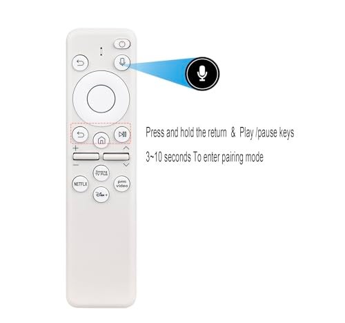 AULCMEET BP59-00149B TM2261S Replace Voice Smart Remote Control Compatible with Samsung Freestyle Portable Projector/Monitor SP-LFF3CLA SP-LSP38LA SP-LSP3BLAXZA LS49CG954SNXZA LS34BG850SNXZA LS32BM703UNXZA - Image 2