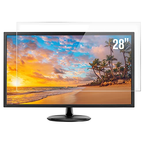 FFORITO F FORITO 2-Pack 28 inch 16:9 Anti Glare Matte Computer Screen Protector, Eye Protection Desktop Screen Cover Compatible with 28" Dell/LG/HP/Acer/ViewSonic/ASUS/BenQ/Lenovo/Samsung/Philips - Image 1
