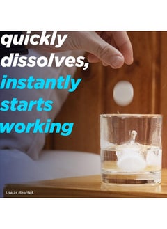 Alka-Seltzer أقراص فوارة بنكهة أصلية لتخفيف الأعراض المتعددة بسرعة، أقراص فوارة قابلة للذوبان، 72 قرصًا، قد تختلف العبوة  - Image 4