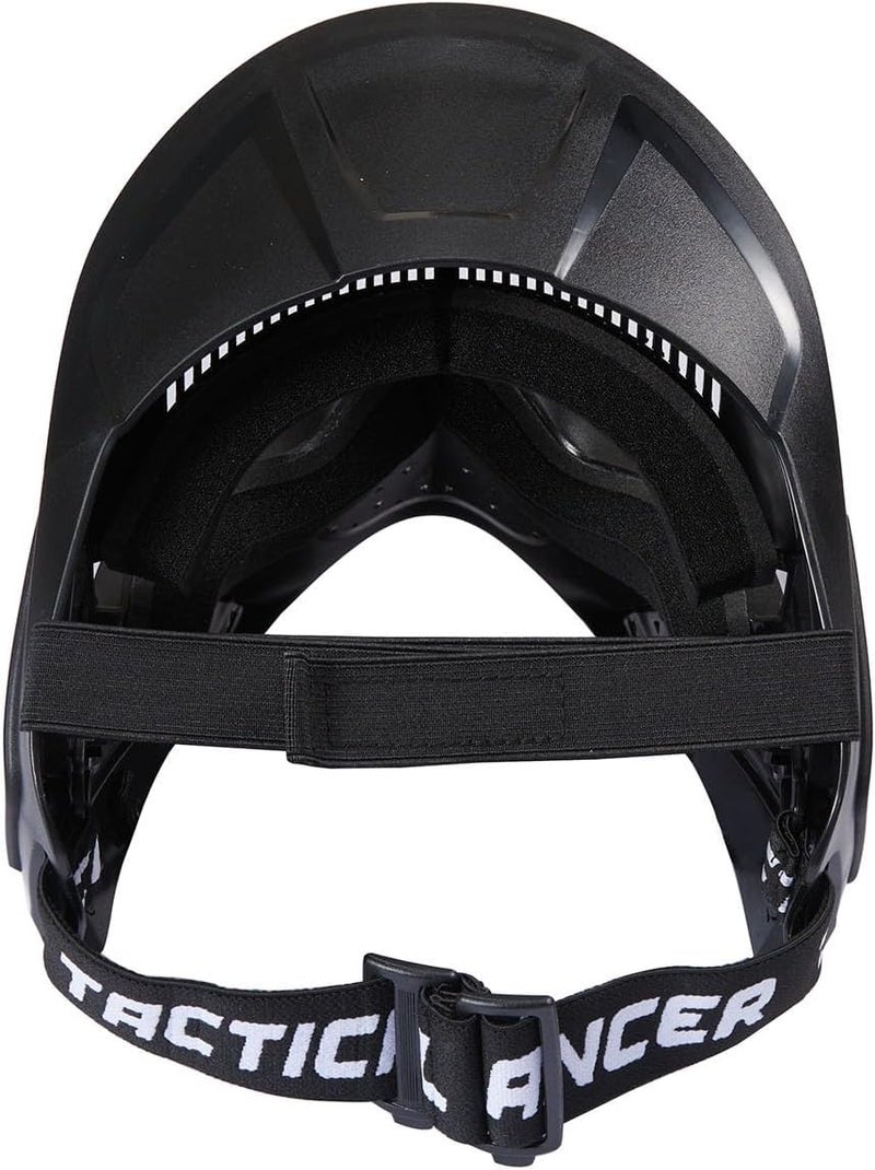 Lancer Tactical High Strength Polyethylene Full Face Airsoft Paintball Mask with Visor - Image 5