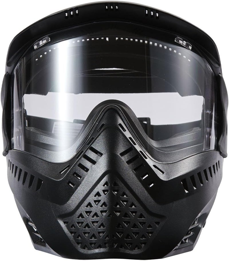 Lancer Tactical High Strength Polyethylene Full Face Airsoft Paintball Mask with Visor - Image 2