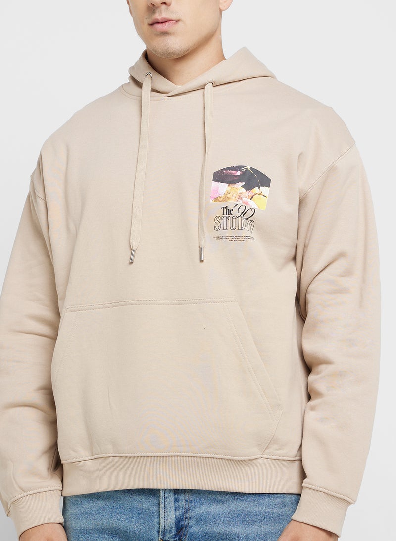 JACK & JONES Chest Graphic Hoodie  - Image 3