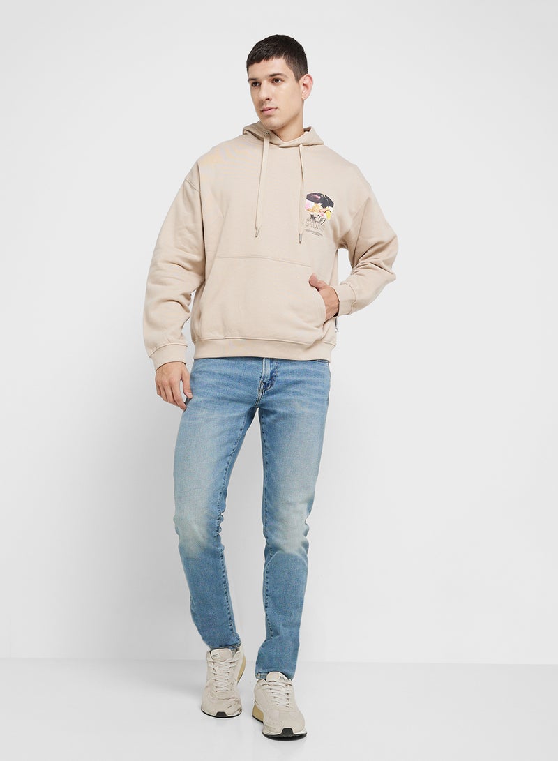 JACK & JONES Chest Graphic Hoodie  - Image 4