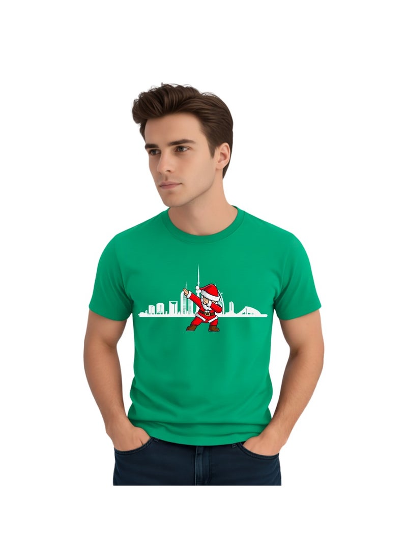 PRINTSHOP4ME Dabbing Santa T-Shirt For Christmas Suitable As Christmas Gift And Christmas Party Shirt For Adults - Image 4