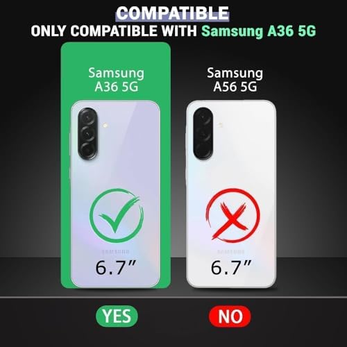 KC Back Cover for Samsung Galaxy A36 5G - 3D Big Wave Shape Shockproof Bumper Soft Silicone Case with Camera Protection (Pink) - Image 2