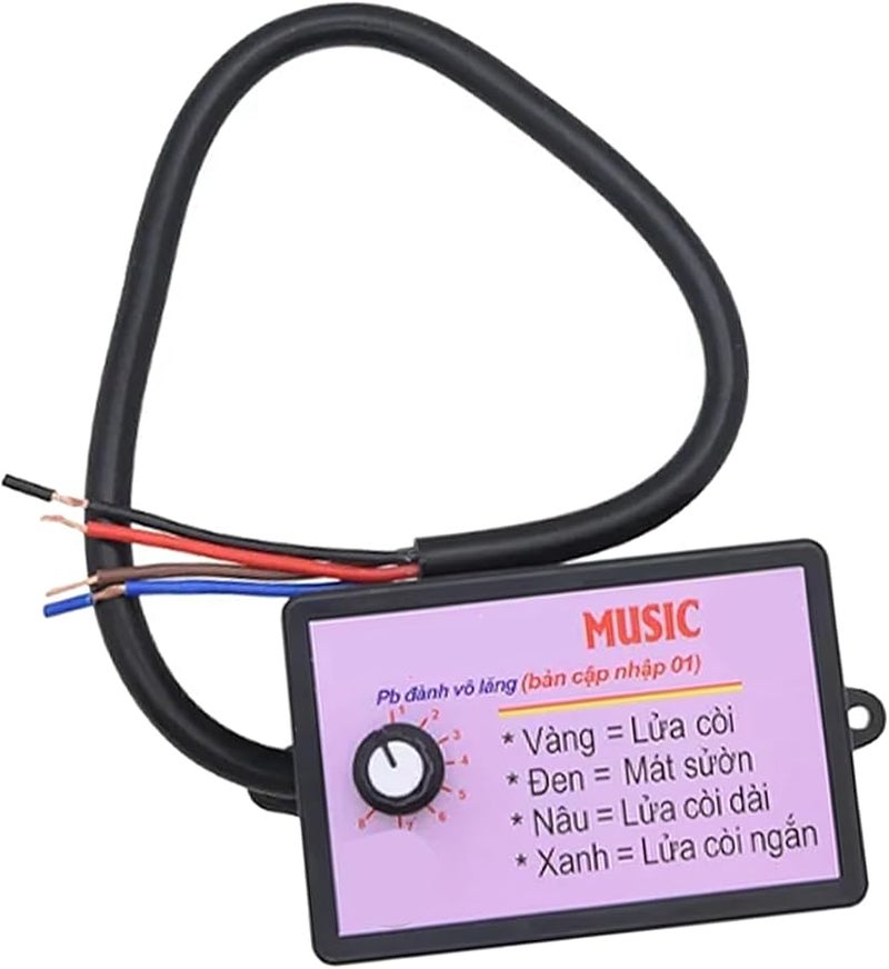 Car Horn Controller 8 Sounds Adjustable Sound Control Unit Universal Fit 12V 24V - Image 1