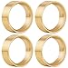 TCRC 4PCS Brass Internal Beadlock Ring Clamp Ring 112g for 13 Inch Wheel Hubs - Image 2