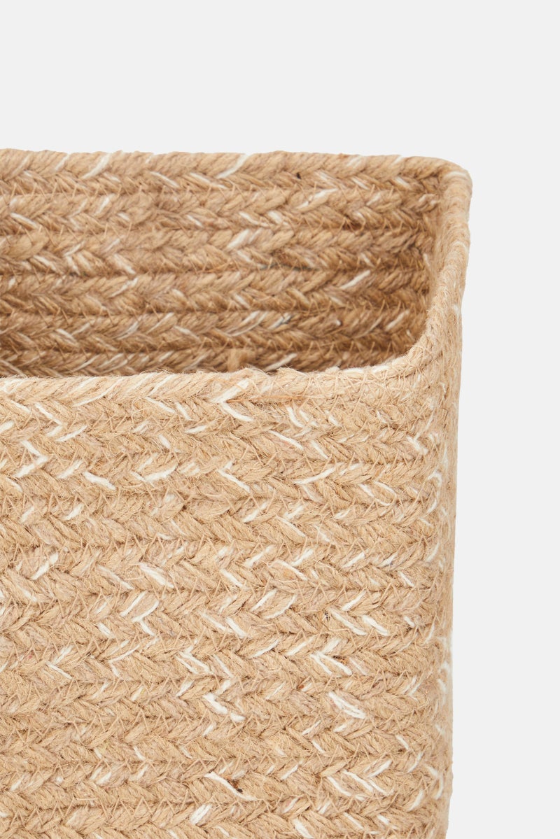 Muy Mucho Storage Basket 14 x 14 x 18 cm,Brown  - Image 3