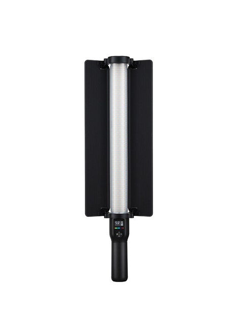 LC500R RGB LED Video Light Stick 2500K-8500K CCT Mode 360° Full Color 14 FX Lighting Effects CRI 96 TLCI 98 Accurate Color 0-100% Dimmable Music Mode Max. Power 23W with Barndoor
