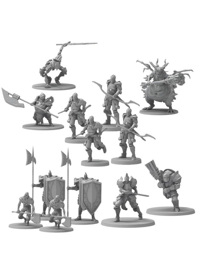 ألعاب ستيم فوجد مجموعة مجسمات لعبة Dark Souls The Roleplaying Game: Alonne Knights, Captains & Warriors, Protector Of The Asylum, Dread Knights Of Renown, and The Steadfast & The Hollow (13 مجسمًا) - Image 2