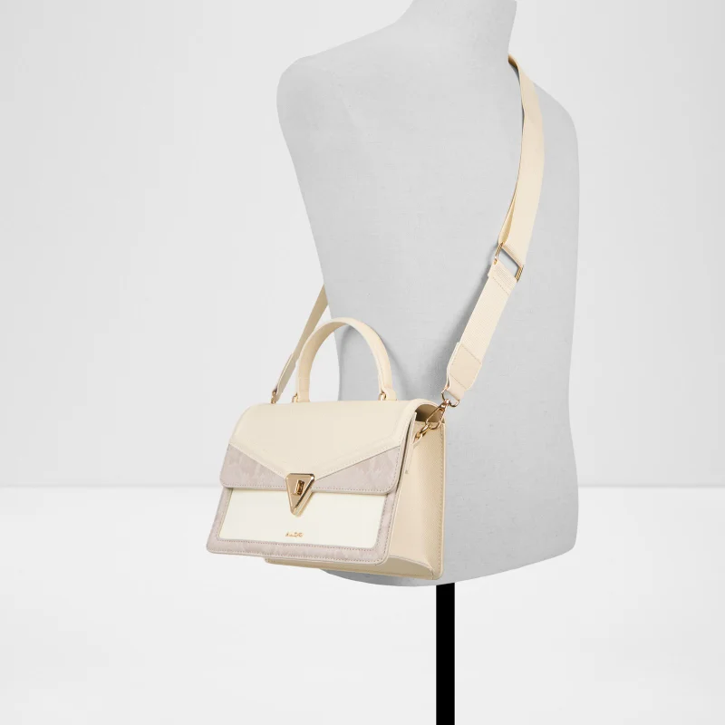 ALDO  ORANGESPINE Color Block Top Handle Bag for Women | Best Price UAE