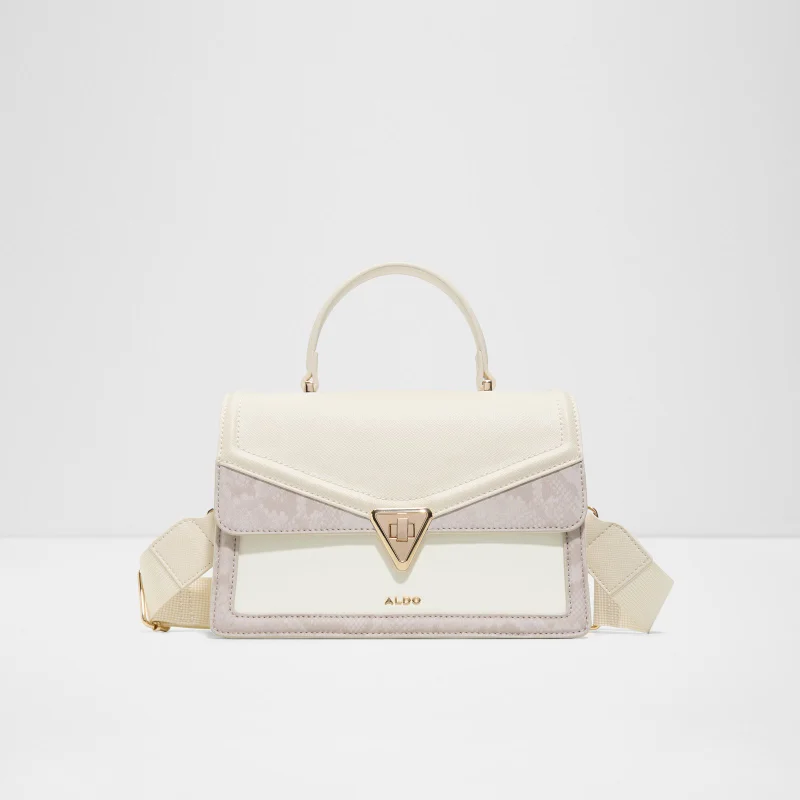 ALDO ORANGESPINE Color Block Top Handle Bag