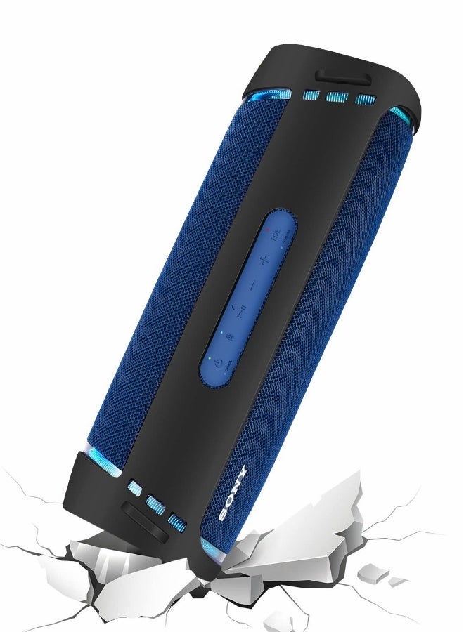 Silicone Case with Shoulder Strap for Sony SRS-XB43 Extra BASS Speaker - Image 3