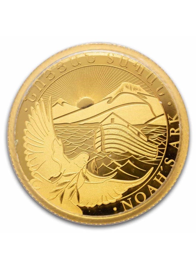 Geiger Armenia Noah's Ark Gold 1 gram Coin 9999 - Image 4