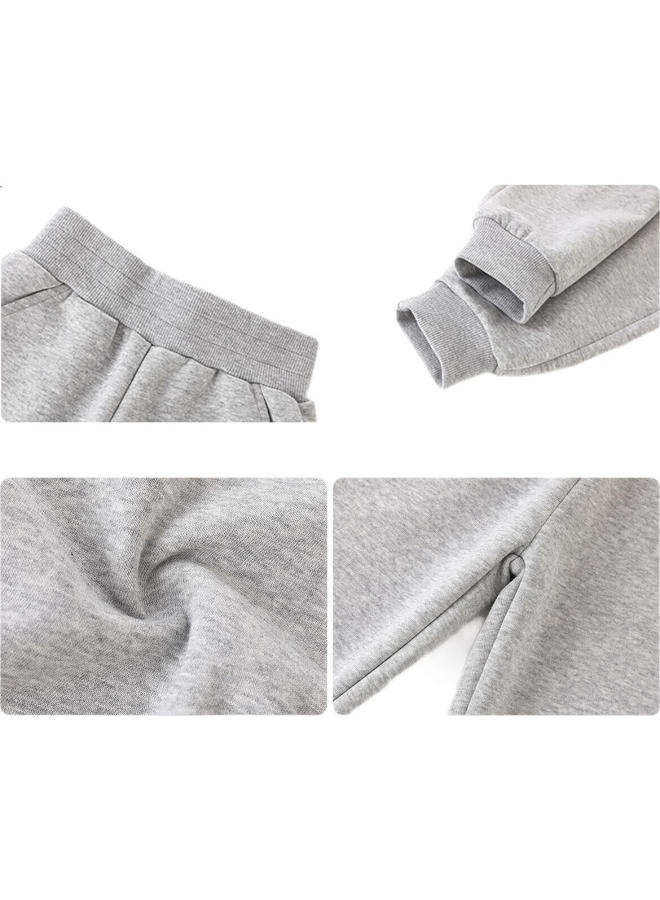 Snoopy Children'S Clothing, Boys' Pants, Spring And Autumn Sweatpants, Casual Sports Pants For Older Children, Sailor/Gray, Size 110 - Image 3