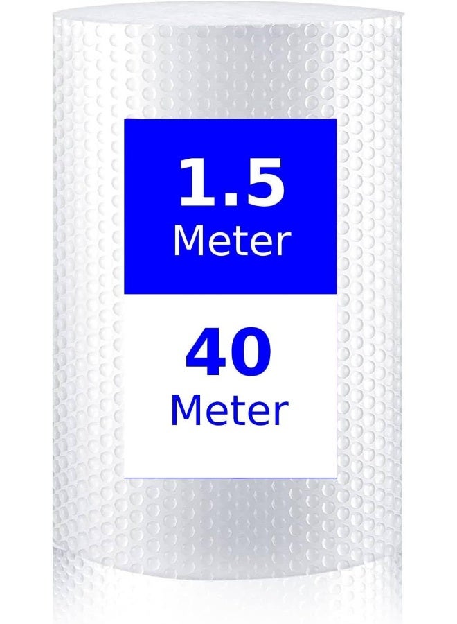 MOMENT Bubble Wrap Roll, 150 Cm X 40 Meter Air Bubble Cushioning Wrap For Packaging, Shipping, Mailing, Packing And Moving Supplies  - Image 1