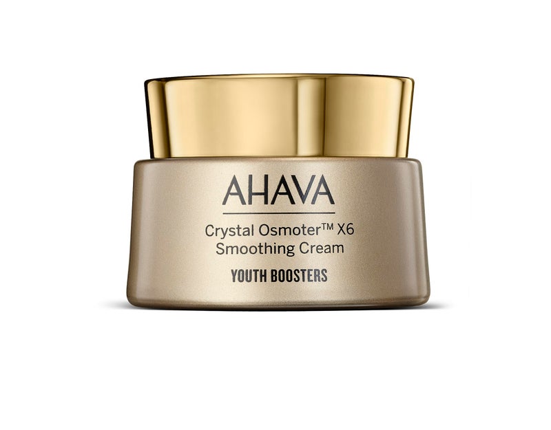 AHAVA Osmoter Concentrate Smoothing Cream - Rich Gel-Cream to Boost Skinâ€™s Youthfulness & Texture, Improves Elasticity & Radiance, Easy Absorption with Exclusive Osmoter X6, & Jojoba Oil, 1.7 Fl.Oz - Image 1